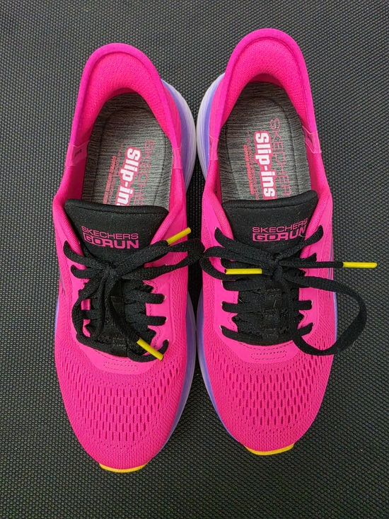 Skechers Shoes - Skechers GOrun Slip-In Athletic Shoes in Bright Pink with Black Accents Like New